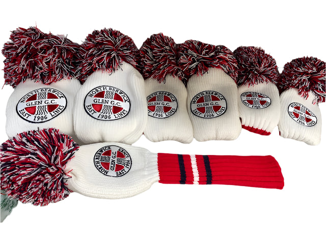 CMC Pom Pom Headcovers Red/White