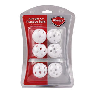 MASTERS AIRFLOW XP PRACTICE BALLS X 6